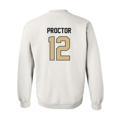 Purdue - NCAA Women's Basketball : Aysia Proctor - Crewneck Sweatshirt-1