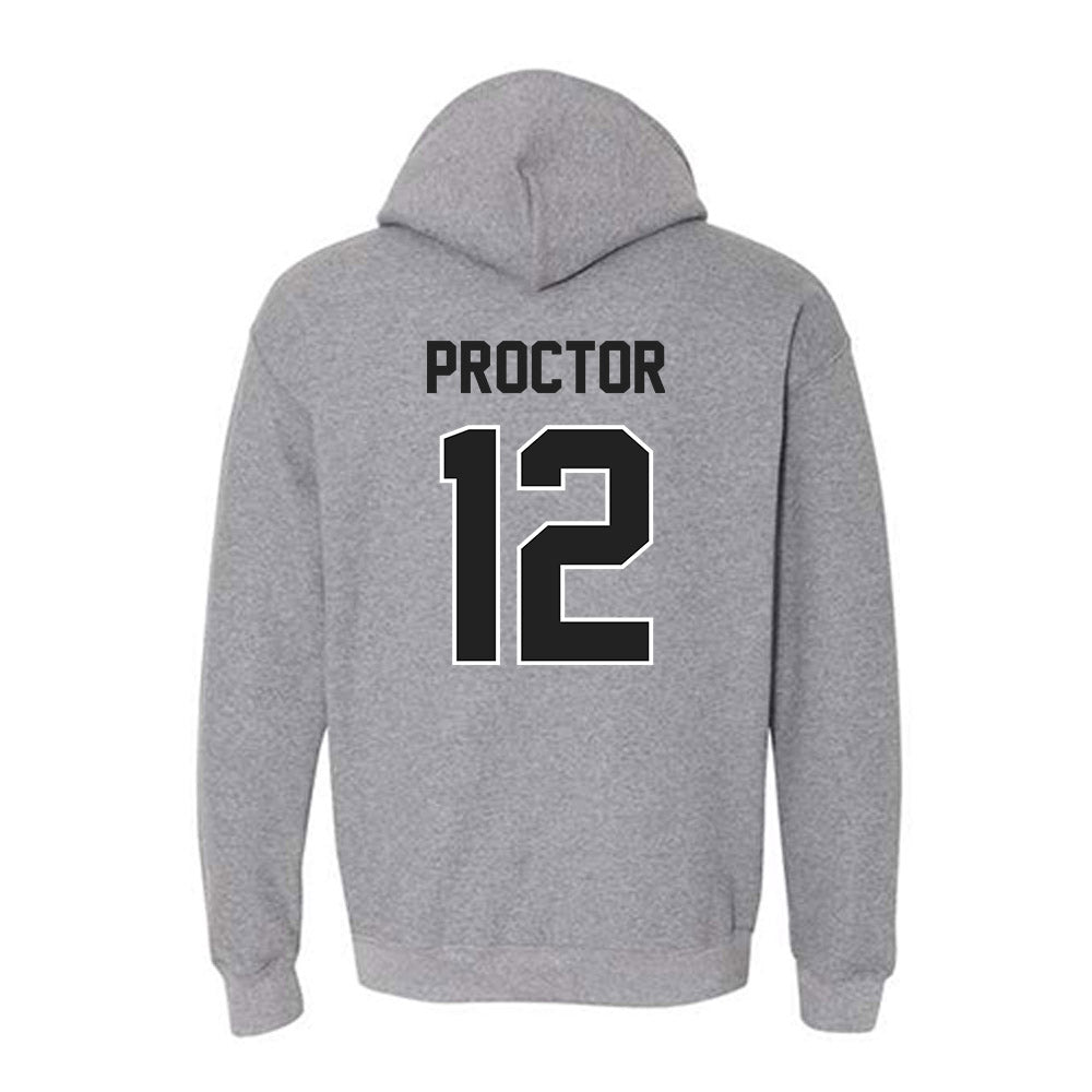 Purdue - NCAA Women's Basketball : Aysia Proctor - Hooded Sweatshirt-1