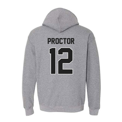 Purdue - NCAA Women's Basketball : Aysia Proctor - Hooded Sweatshirt-1