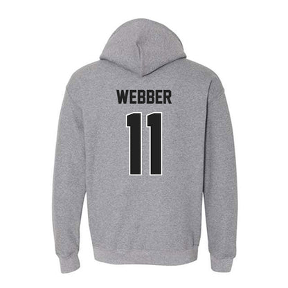 Purdue - NCAA Men's Basketball : Jacob Webber - Hooded Sweatshirt-1