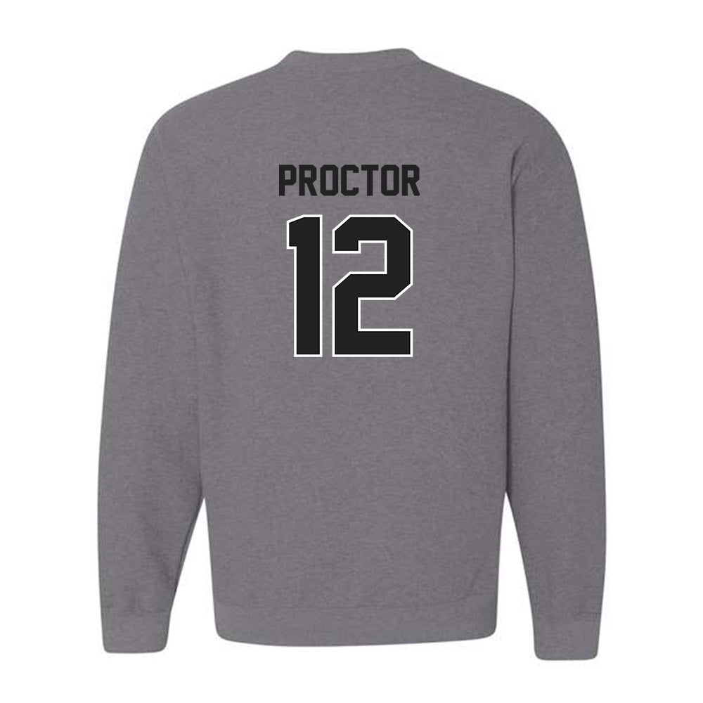 Purdue - NCAA Women's Basketball : Aysia Proctor - Crewneck Sweatshirt-1