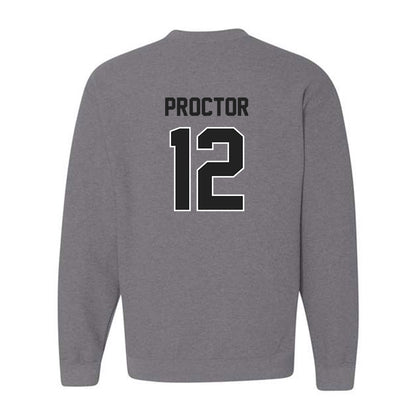 Purdue - NCAA Women's Basketball : Aysia Proctor - Crewneck Sweatshirt-1