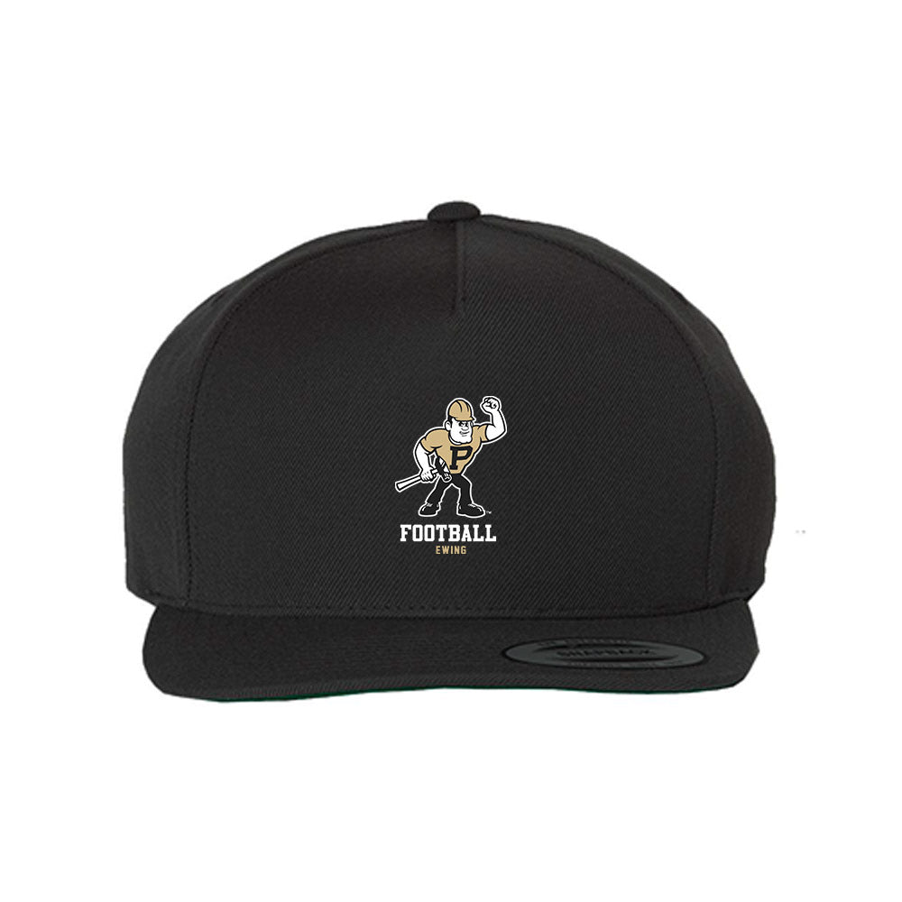 Purdue - NCAA Football : Tom Ewing - Snapback Hat