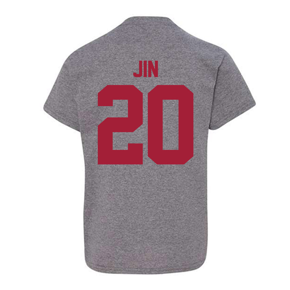 Stanford - NCAA Softball : Sophia Jin - Sports Shersey Youth T-Shirt-1