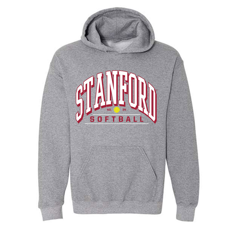 Stanford - NCAA Softball : Allison Morikawa - Sports Shersey Hooded Sweatshirt-0