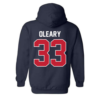 St. Johns - NCAA Baseball : Liam Oleary - Classic Shersey Hooded Sweatshirt-1