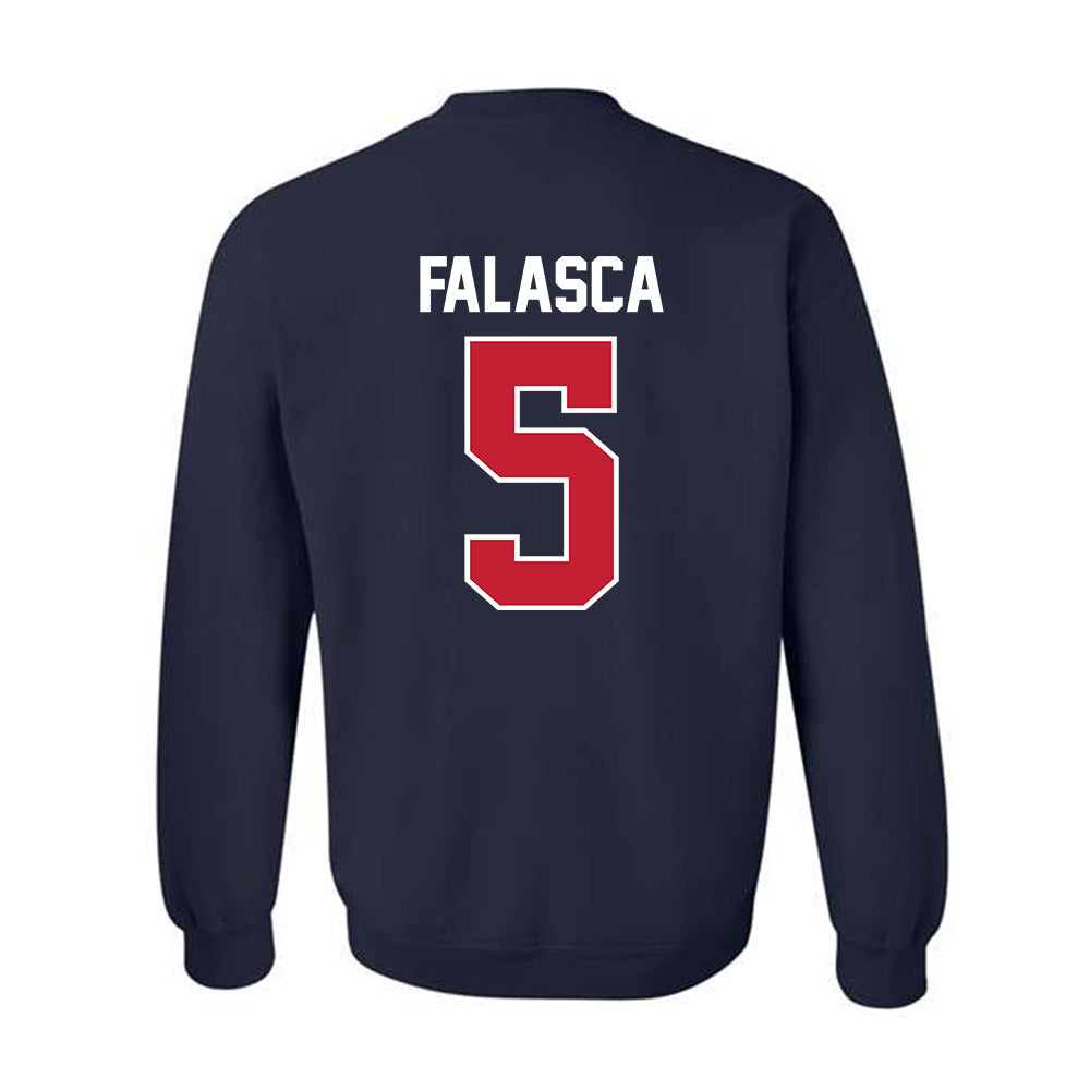 St. Johns - NCAA Men's Lacrosse : Quinn Falasca - Classic Shersey Crewneck Sweatshirt-1