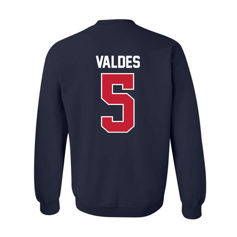 St. Johns - NCAA Baseball : Roberto Valdes - Classic Shersey Crewneck Sweatshirt-1