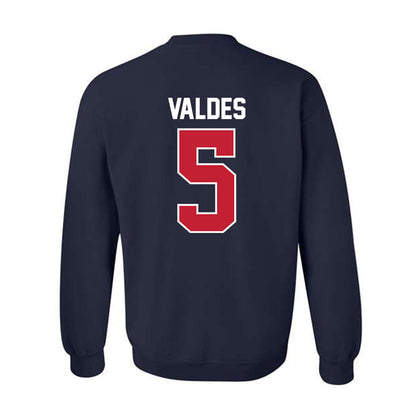 St. Johns - NCAA Baseball : Roberto Valdes - Classic Shersey Crewneck Sweatshirt-1