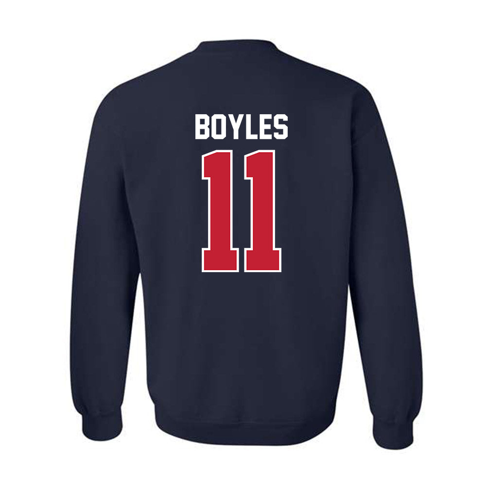 St. Johns - NCAA Women's Volleyball : Brooke Boyles - Classic Shersey Crewneck Sweatshirt-1