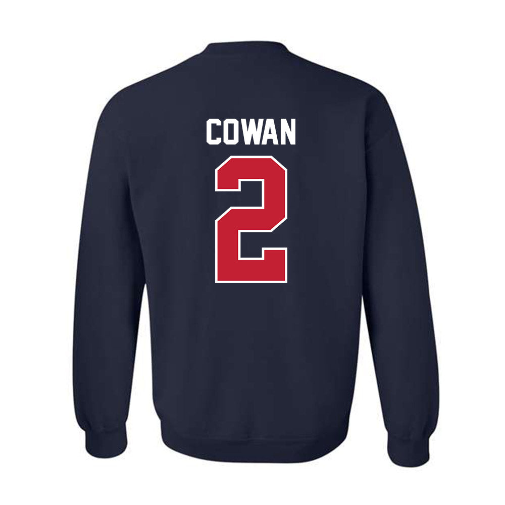 St. Johns - NCAA Baseball : Will Cowan - Classic Shersey Crewneck Sweatshirt-1