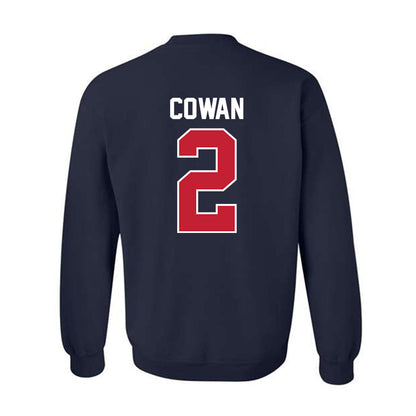 St. Johns - NCAA Baseball : Will Cowan - Classic Shersey Crewneck Sweatshirt-1
