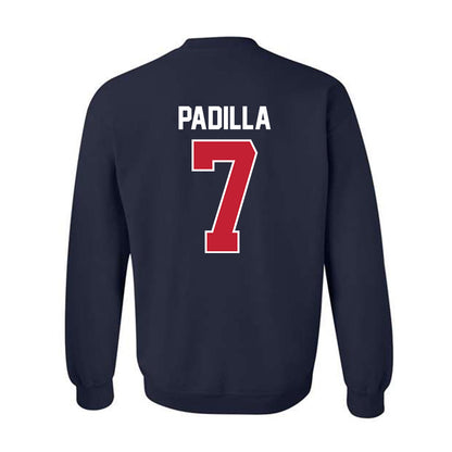 St. Johns - NCAA Men's Soccer : Ezekiel Padilla - Classic Shersey Crewneck Sweatshirt-1