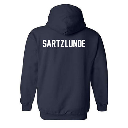 St. Johns - NCAA Women's Tennis : Nicoline Sartz-Lunde - Classic Shersey Hooded Sweatshirt