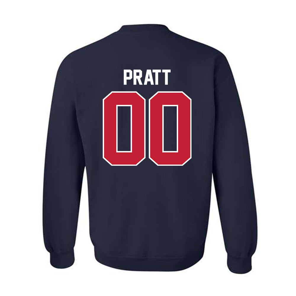 St. Johns - NCAA Men's Soccer : Dominic Pratt - Classic Shersey Crewneck Sweatshirt-1