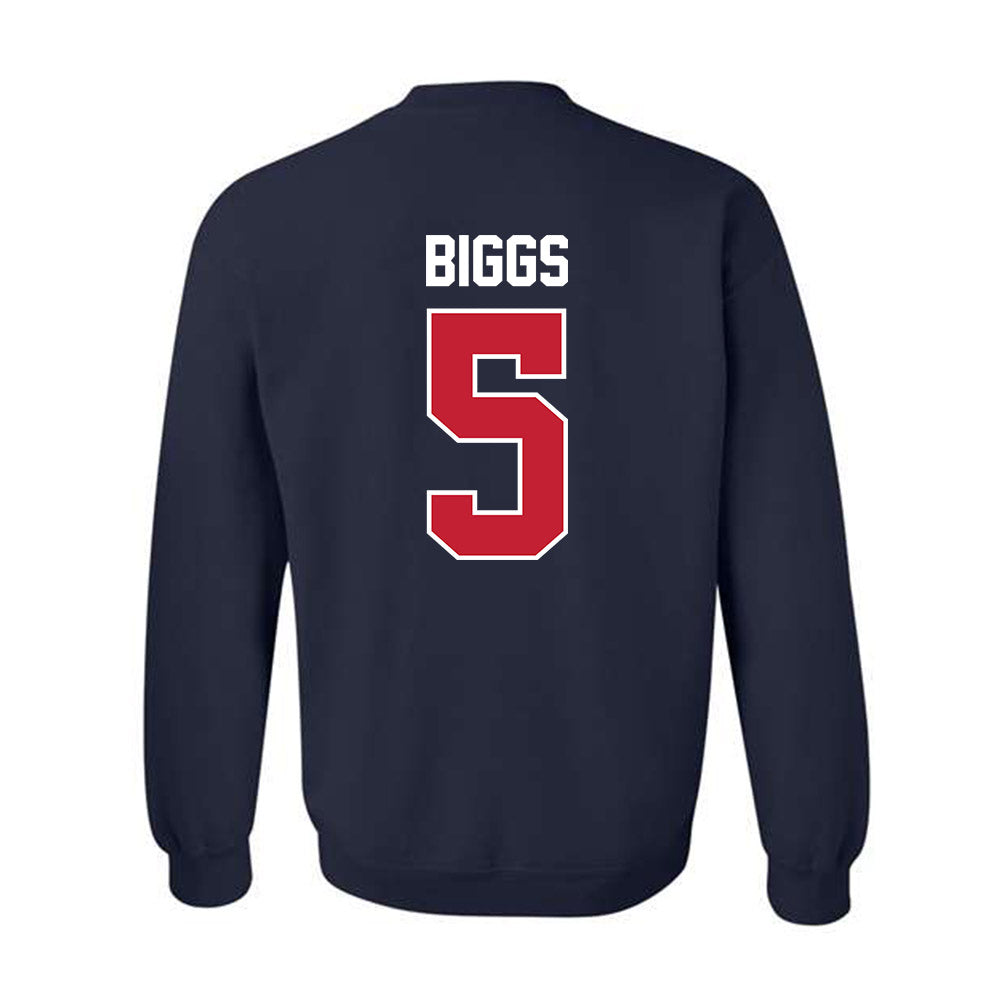 St. Johns - NCAA Men's Soccer : Antonio Biggs - Classic Shersey Crewneck Sweatshirt-1