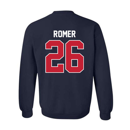 St. Johns - NCAA Baseball : Nick Romer - Classic Shersey Crewneck Sweatshirt-1