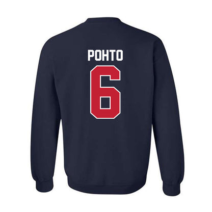 St. Johns - NCAA Men's Basketball : Casper Pohto - Classic Shersey Crewneck Sweatshirt-1