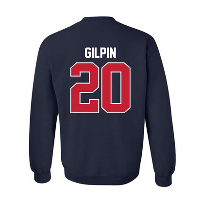 St. Johns - NCAA Baseball : Nick Gilpin - Classic Shersey Crewneck Sweatshirt-1