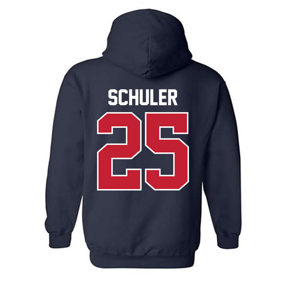 St. Johns - NCAA Women's Soccer : Carly Schuler - Classic Shersey Hooded Sweatshirt-1