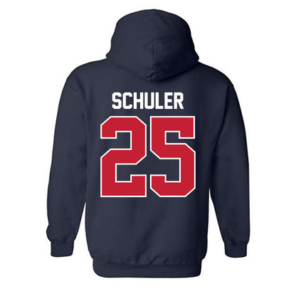 St. Johns - NCAA Women's Soccer : Carly Schuler - Classic Shersey Hooded Sweatshirt-1