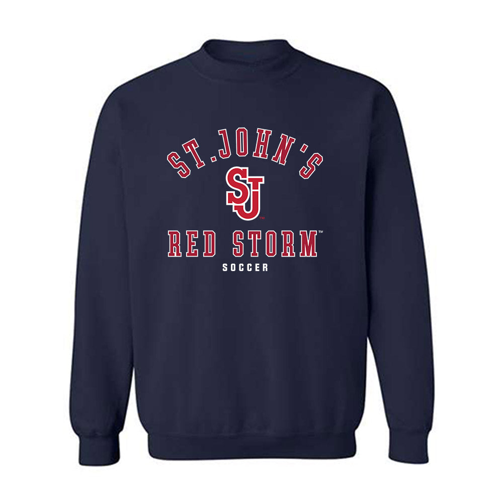 St. Johns - NCAA Men's Soccer : Jace Sais - Classic Shersey Crewneck Sweatshirt-0