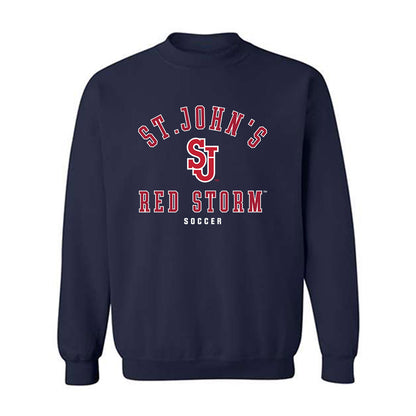 St. Johns - NCAA Men's Soccer : Jace Sais - Classic Shersey Crewneck Sweatshirt-0