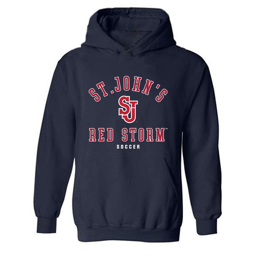St. Johns - NCAA Women's Soccer : Carly Schuler - Classic Shersey Hooded Sweatshirt-0