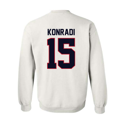 St. Johns - NCAA Men's Lacrosse : Cam Konradi - Classic Shersey Crewneck Sweatshirt-1