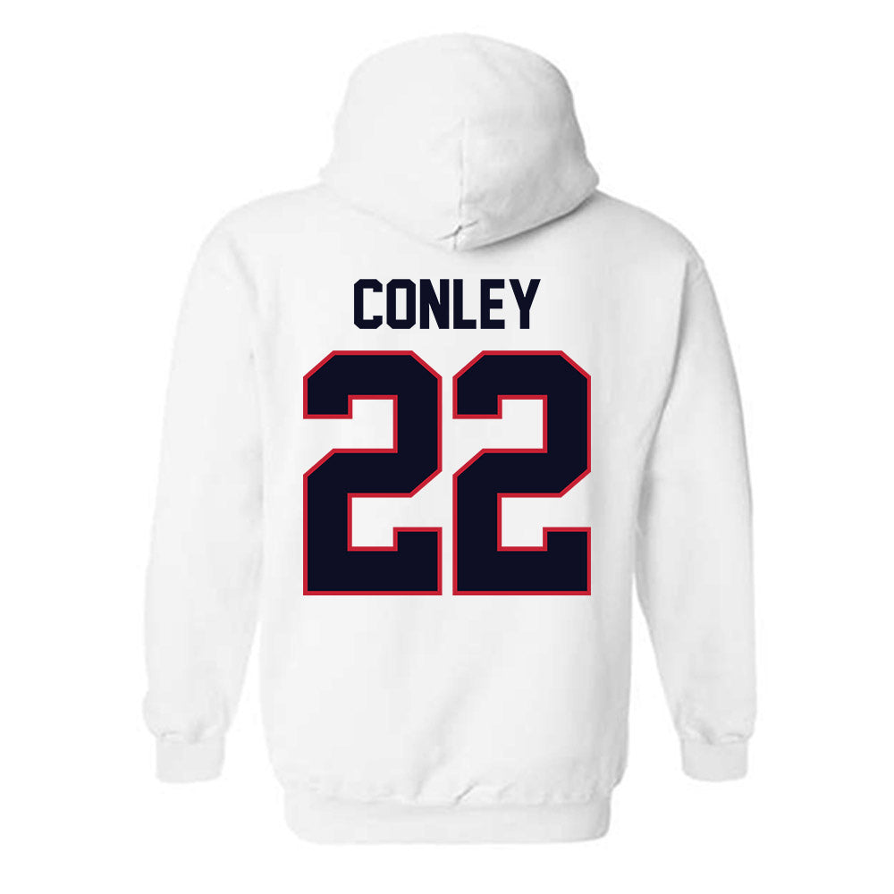 St. Johns - NCAA Baseball : Tommy Conley - Classic Shersey Hooded Sweatshirt-1