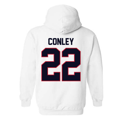 St. Johns - NCAA Baseball : Tommy Conley - Classic Shersey Hooded Sweatshirt-1