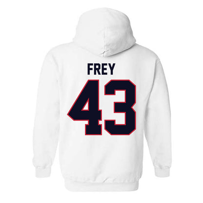 St. Johns - NCAA Baseball : Ayden Frey - Classic Shersey Hooded Sweatshirt-1