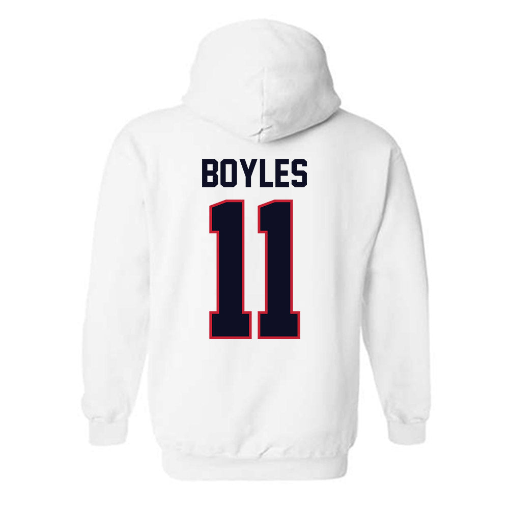 St. Johns - NCAA Women's Volleyball : Brooke Boyles - Classic Shersey Hooded Sweatshirt-1