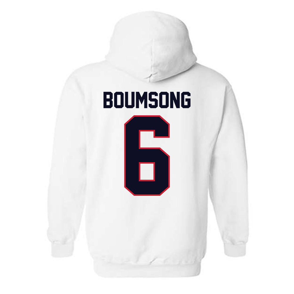 St. Johns - NCAA Men's Soccer : Camron Boumsong - Classic Shersey Hooded Sweatshirt-1