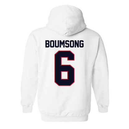 St. Johns - NCAA Men's Soccer : Camron Boumsong - Classic Shersey Hooded Sweatshirt-1