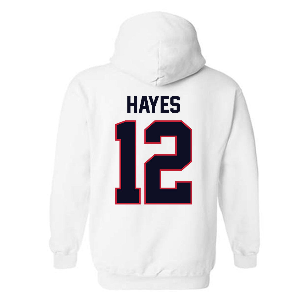 St. Johns - NCAA Women's Basketball : Kyla Hayes - Classic Shersey Hooded Sweatshirt-1
