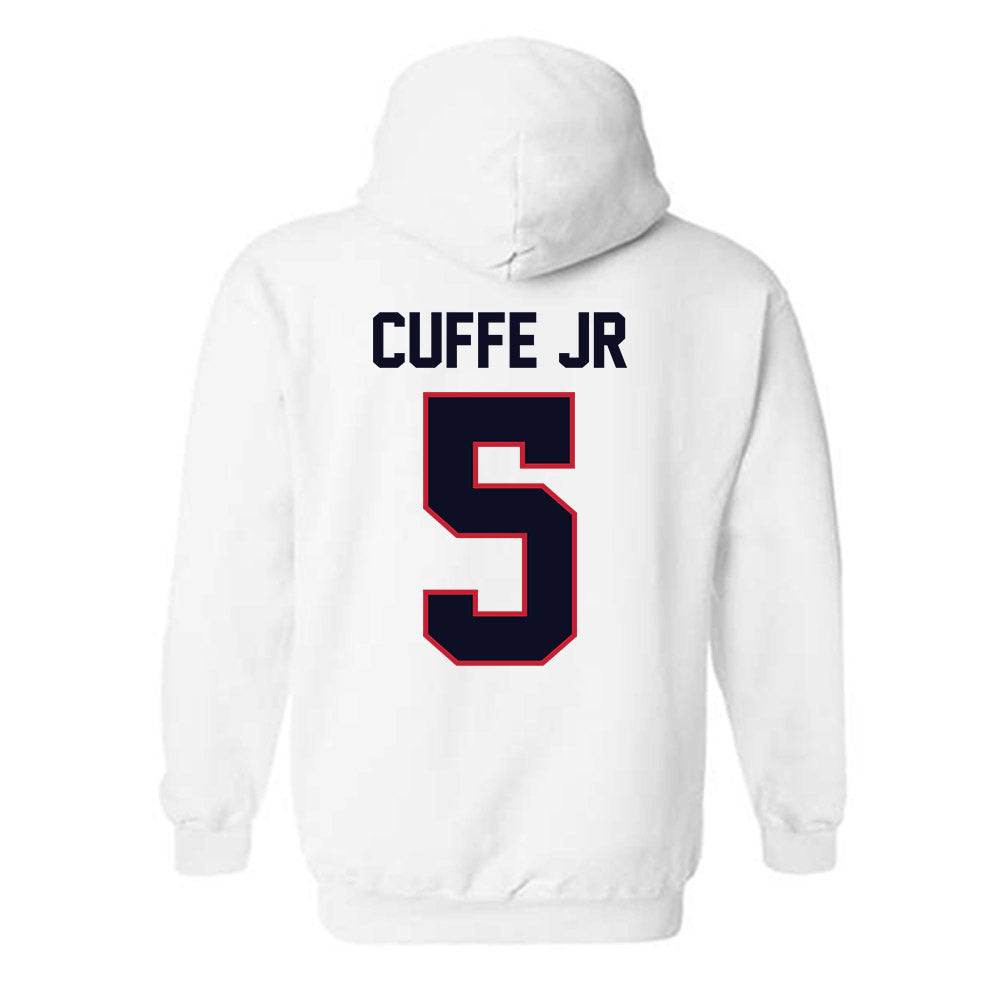 St. Johns - NCAA Men's Basketball : Kyle Cuffe Jr - Classic Shersey Hooded Sweatshirt-1