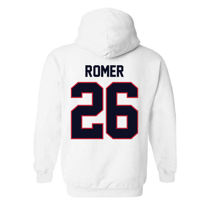 St. Johns - NCAA Baseball : Nick Romer - Classic Shersey Hooded Sweatshirt-1