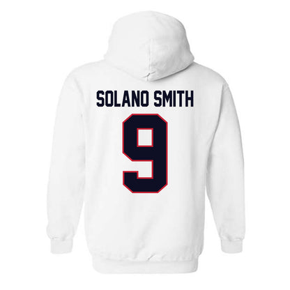 St. Johns - NCAA Women's Volleyball : Rashanny Solano Smith - Classic Shersey Hooded Sweatshirt-1