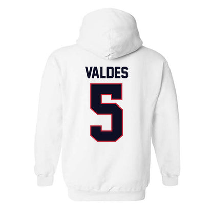 St. Johns - NCAA Baseball : Roberto Valdes - Classic Shersey Hooded Sweatshirt-1