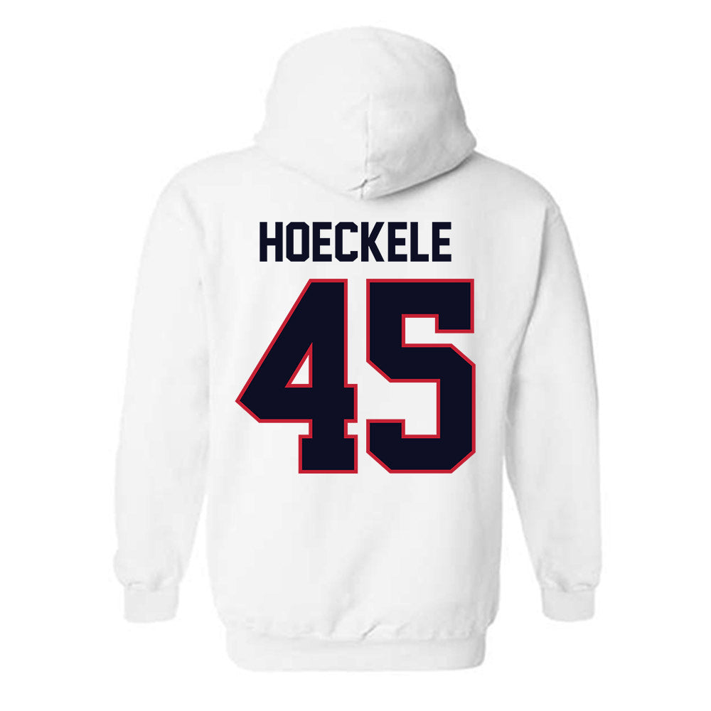 St. Johns - NCAA Baseball : Evan Hoeckele - Classic Shersey Hooded Sweatshirt-1