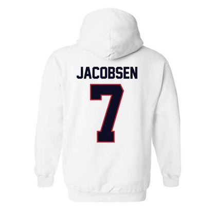 St. Johns - NCAA Baseball : Robert Jacobsen - Classic Shersey Hooded Sweatshirt-1