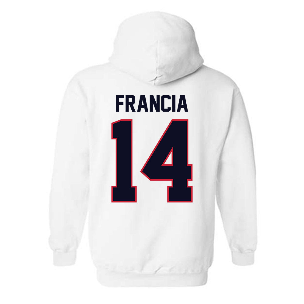 St. Johns - NCAA Softball : Loreley Francia - Classic Shersey Hooded Sweatshirt-1