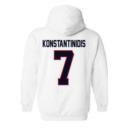 St. Johns - NCAA Men's Basketball : Fotis Konstantinidis - Classic Shersey Hooded Sweatshirt-1