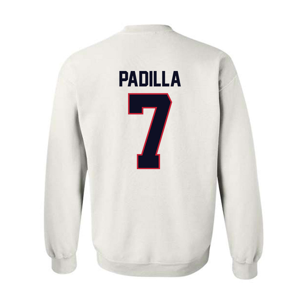St. Johns - NCAA Men's Soccer : Ezekiel Padilla - Classic Shersey Crewneck Sweatshirt-1