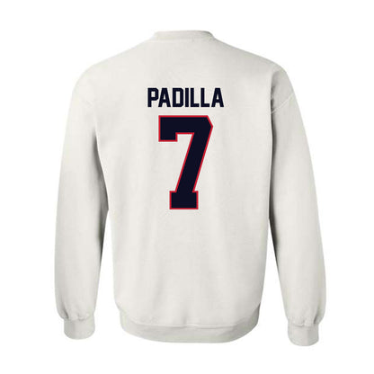 St. Johns - NCAA Men's Soccer : Ezekiel Padilla - Classic Shersey Crewneck Sweatshirt-1