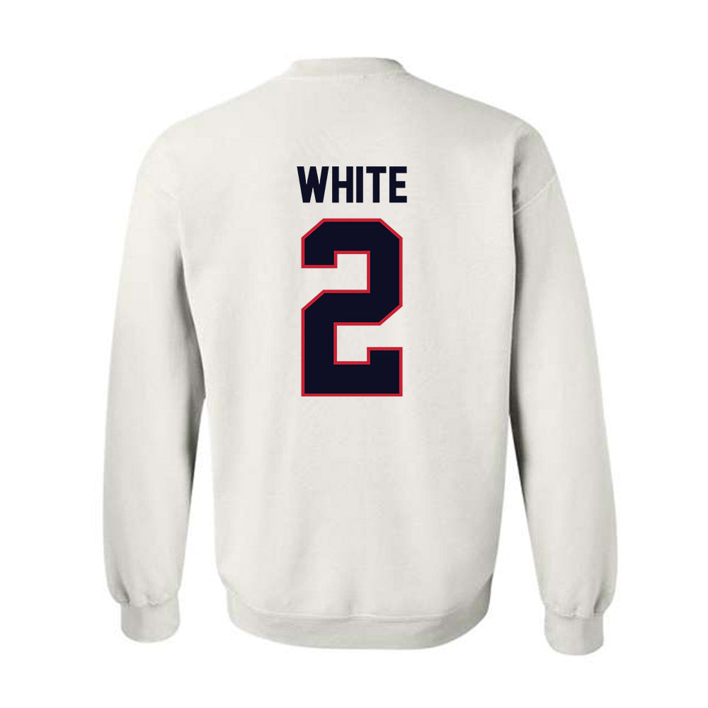 St. Johns - NCAA Women's Volleyball : Kendall White - Classic Shersey Crewneck Sweatshirt-1