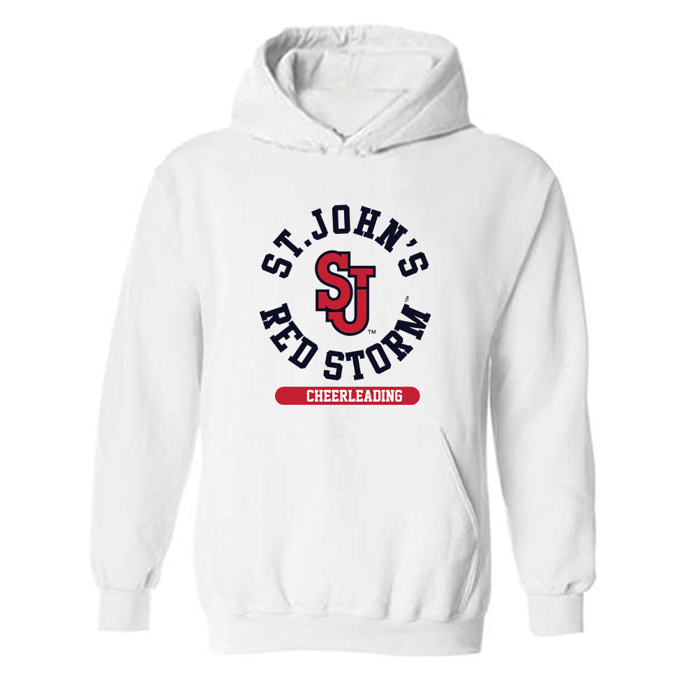 St. Johns - NCAA Cheerleading : Sierra Astaiza - Classic Shersey Hooded Sweatshirt-0