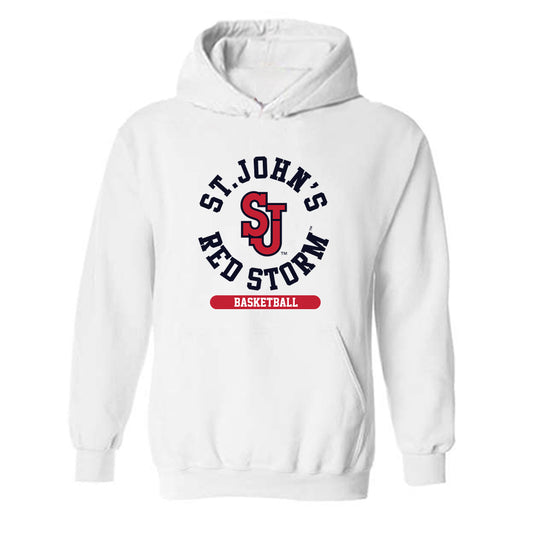 St. Johns - NCAA Men's Basketball : Zuby Ejiofor - Classic Shersey Hooded Sweatshirt