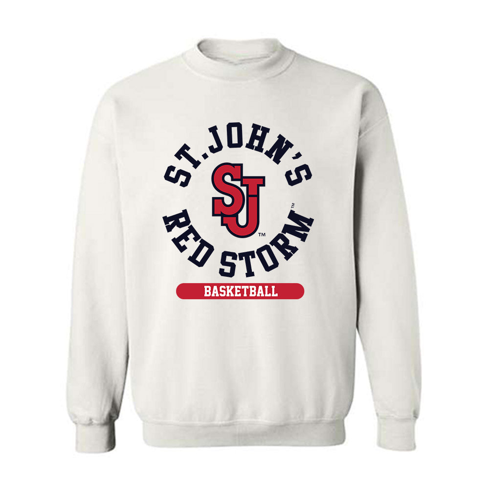 St. Johns - NCAA Men's Basketball : Kyle Cuffe Jr - Classic Shersey Crewneck Sweatshirt-0